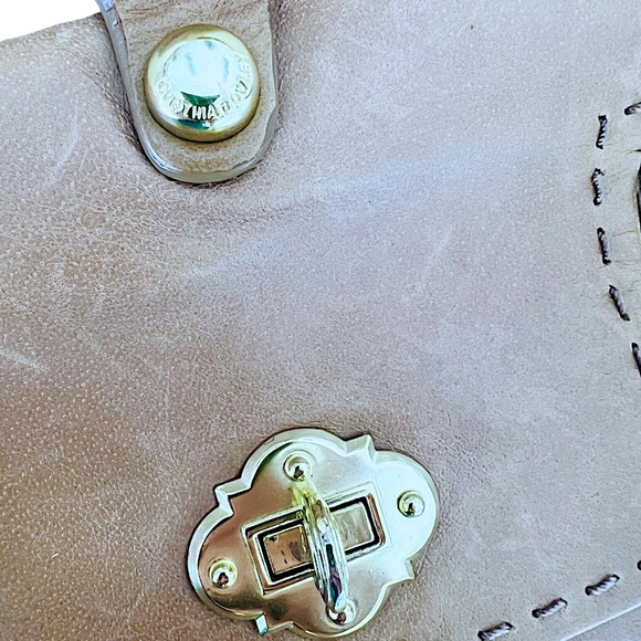 Cynthia Rowley Leather Brown Top-Handle Bag - Picture 2 of 12